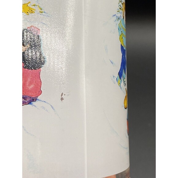 Vintage Ronald McDonalds Winter Snowman Christmas Collectible Drinking Glass - Picture 5 of 9